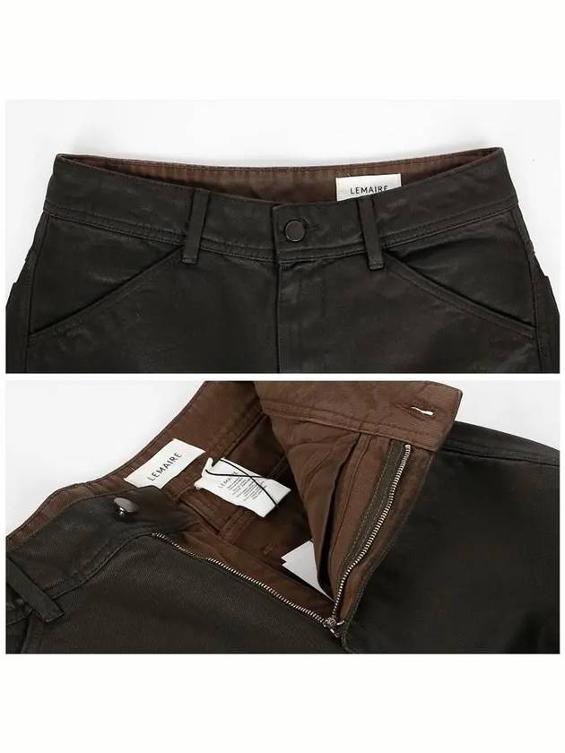 Twisted Workwear Jeans Khaki Brown - LEMAIRE - BALAAN 6