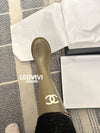 CC Logo Caoutchouc Rain Boots Dark Beige - CHANEL - BALAAN 2