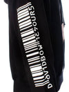 Bowie Barcode Over Hooded Sweatshirt NUS19295 - IH NOM UH NIT - BALAAN 8