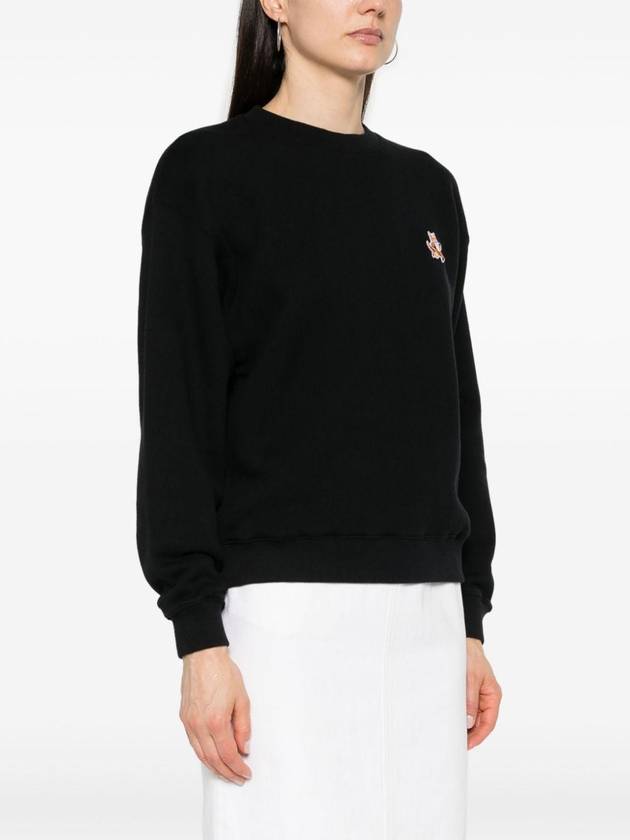 Speedy Fox Patch Comfort Sweatshirt Black - MAISON KITSUNE - BALAAN 5