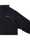Recycle Logo Zip-up Jacket Black - PATAGONIA - BALAAN 5