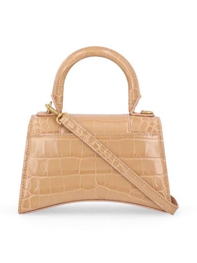 Crocker XS Hourglass Tote Bag Beige - BALENCIAGA - BALAAN 4