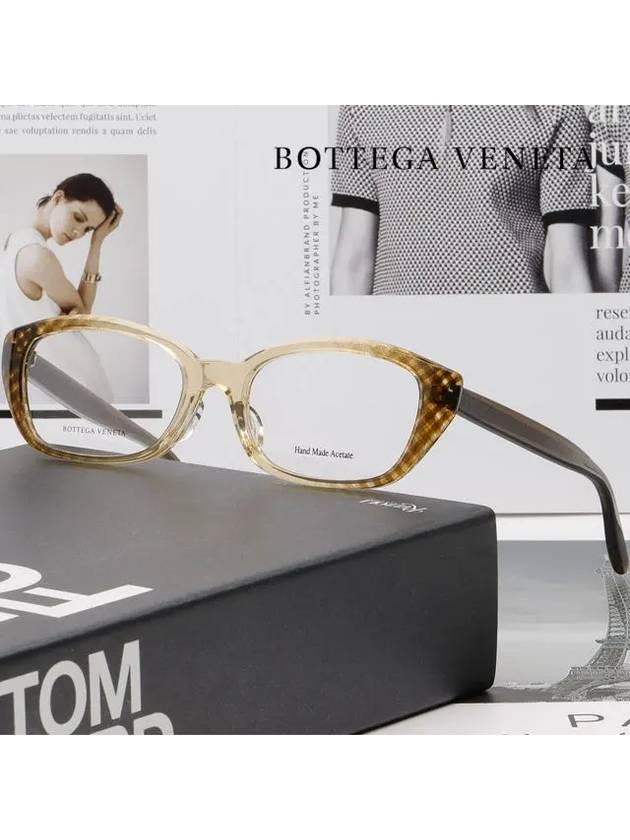 Glasses frame BV6018J 5EL Asian fit horn rim - BOTTEGA VENETA - BALAAN 2