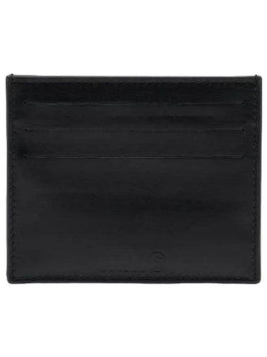 MM6 Logo Card Holder Black - MAISON MARGIELA - BALAAN 1