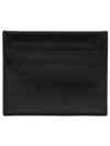 Stitched Leather Card Wallet Black - MAISON MARGIELA - BALAAN 2