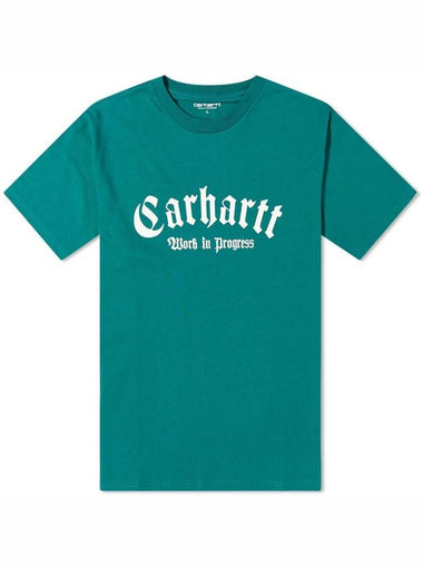 Onyx Short Sleeve T-Shirt Chervil - CARHARTT WIP - BALAAN 1