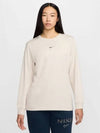 Sportswear Loose Long Sleeve T-Shirt Light Orewood Brown - NIKE - BALAAN 2