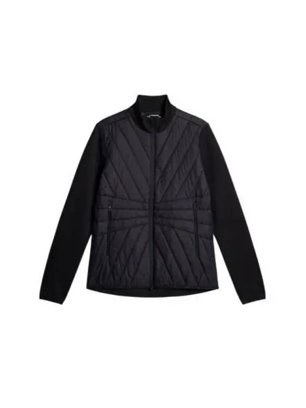 Women's Holma Quilt Hybrid Jacket Black - J.LINDEBERG - BALAAN 2