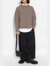 Intrecciato Wool Knit Top Riverbed - BOTTEGA VENETA - BALAAN 3