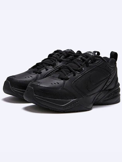 Air Monarch IV Low Top Sneakers Black - NIKE - BALAAN 2