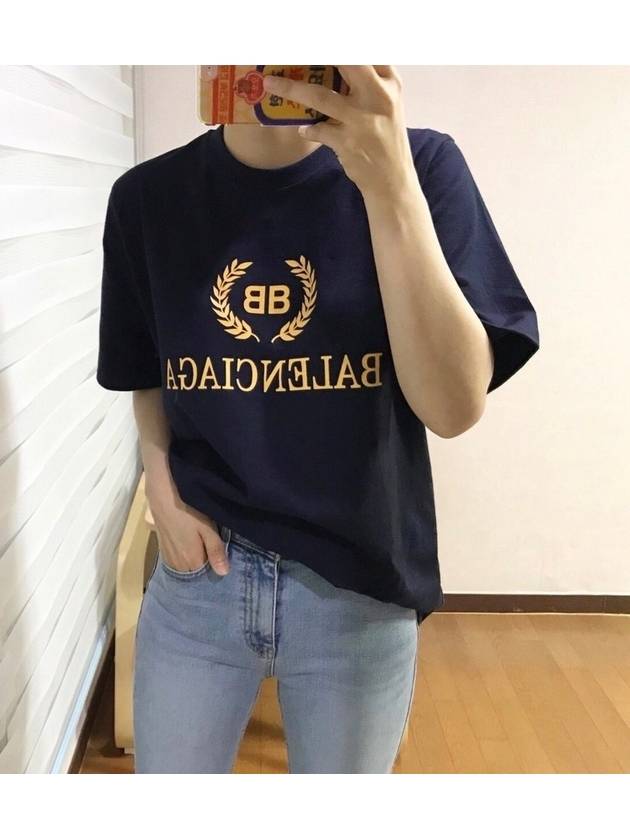 Laurel logo short sleeve - BALENCIAGA - BALAAN 7