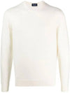 Men's Crew Neck Wool Knit Top Latte - DRUMOHR - BALAAN 1