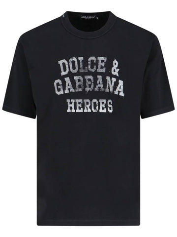 Dolce & Gabbana T-shirts and Polos Black - DOLCE&GABBANA - BALAAN 1