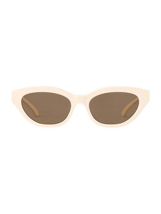 Eyewear LV Essential Cat Eye Sunglasses Crème - LOUIS VUITTON - BALAAN 1