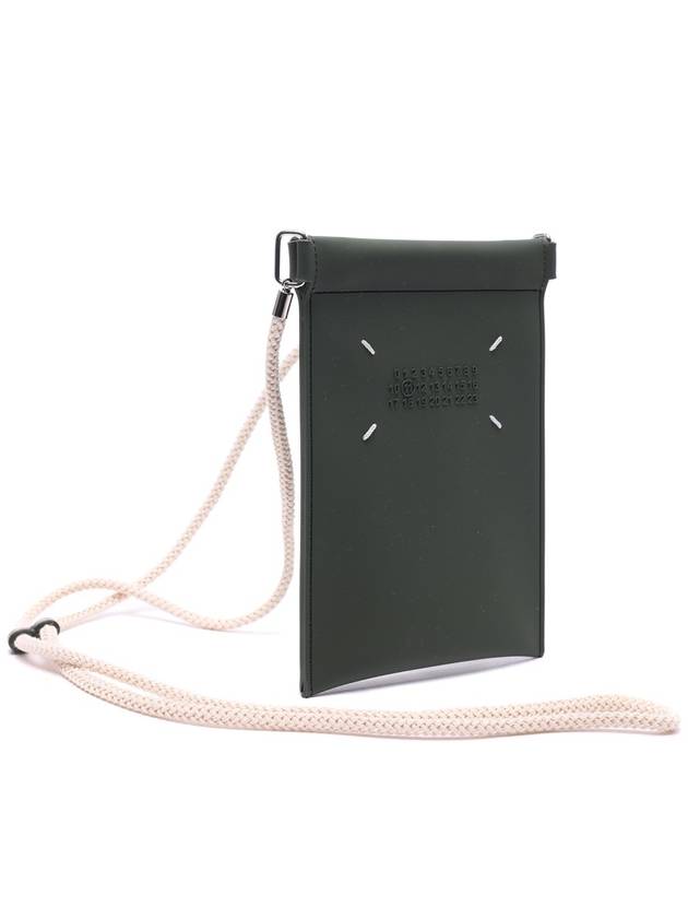 Signature Stitched Number Numbering Phone Cross Bag Khaki - MAISON MARGIELA - BALAAN 4