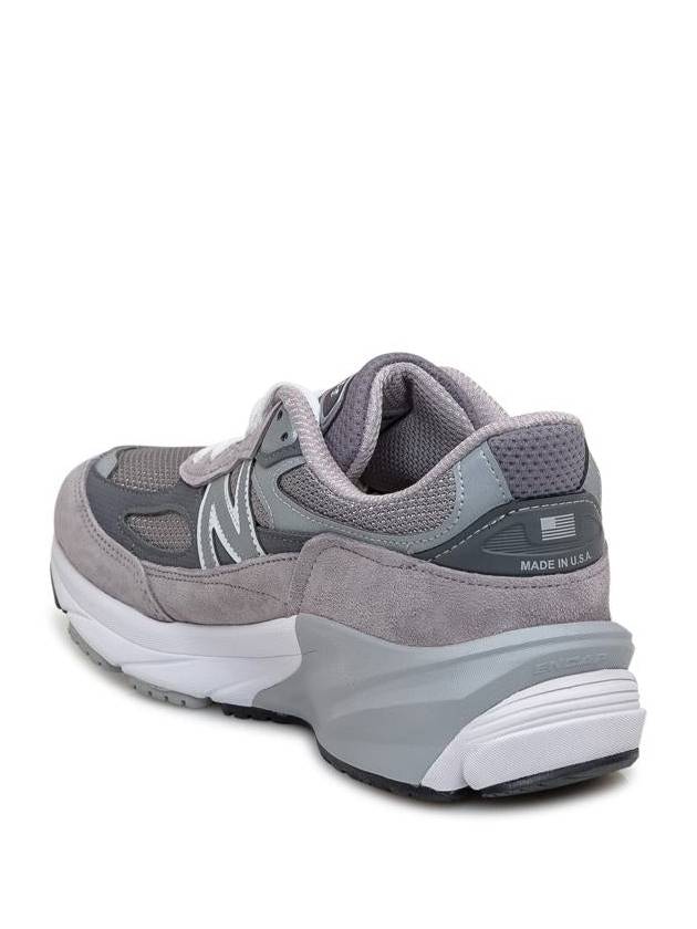 990V6 Castlerock Low-Top Sneakers Grey - NEW BALANCE - BALAAN 3