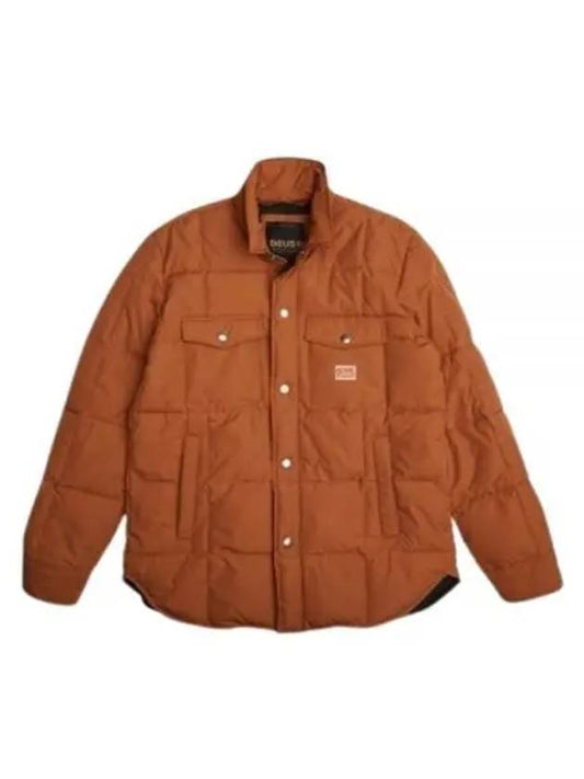 DEUS MAXWELL PADDED OVERSHIRT DMF236107TAN Maxwell padded overshirt - DEUS EX MACHINA - BALAAN 1