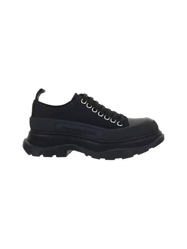 Tread Slick Low Top Sneakers Black - ALEXANDER MCQUEEN - BALAAN 1