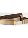 Serrures 20MM Leather Belt Brown Gold - LOUIS VUITTON - BALAAN 3