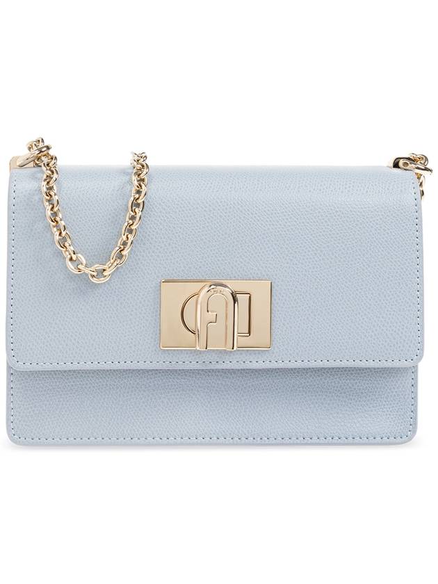 Furla 1927 Mini Shoulder Bag, Women's, Light Blue - FURLA - BALAAN 1