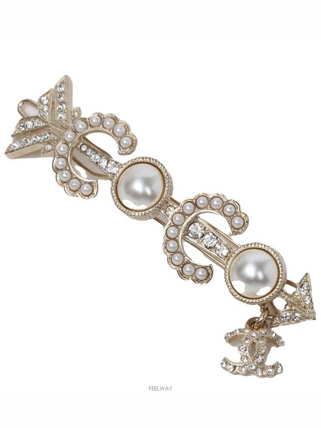 COCO pearl drop CC hairpin 72224 - CHANEL - BALAAN 3