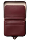 Josh Leather Coin Wallet Burgundy - A.P.C. - BALAAN 4