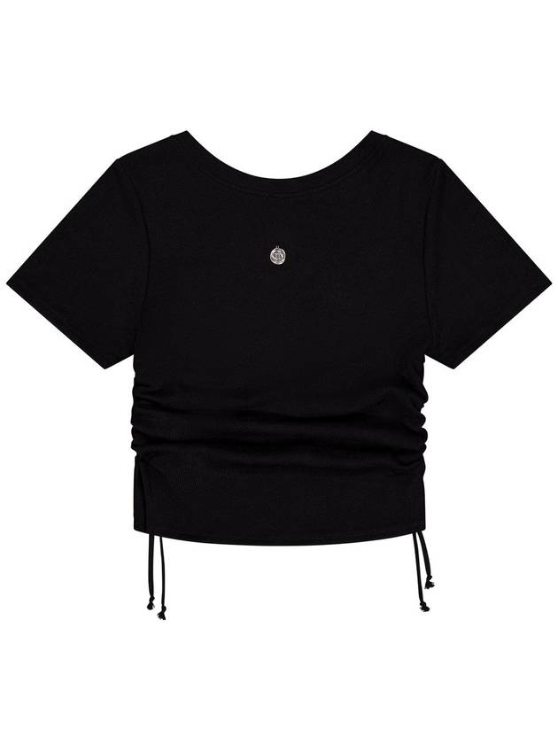 HEART STRING KNIT TOP BLACK - DON’T ASK MY PLAN - BALAAN 1