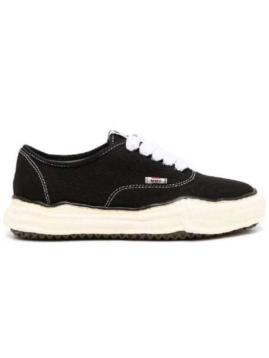 Baker OG Sole Canvas Low Top A09FW735 BLACK - MIHARA YASUHIRO - BALAAN 1