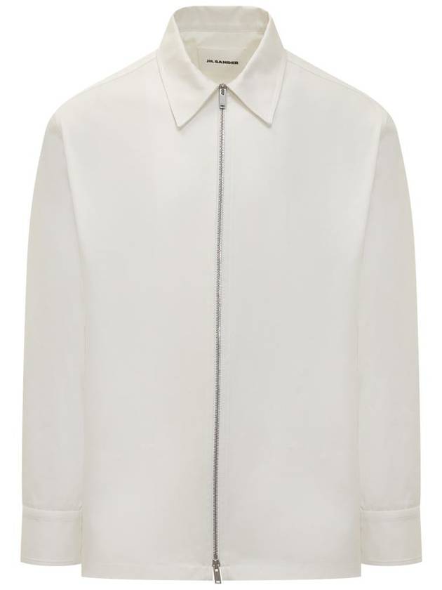 Long Sleeve Shirt J22DL0178J45217 100 WHITE - JIL SANDER - BALAAN 2