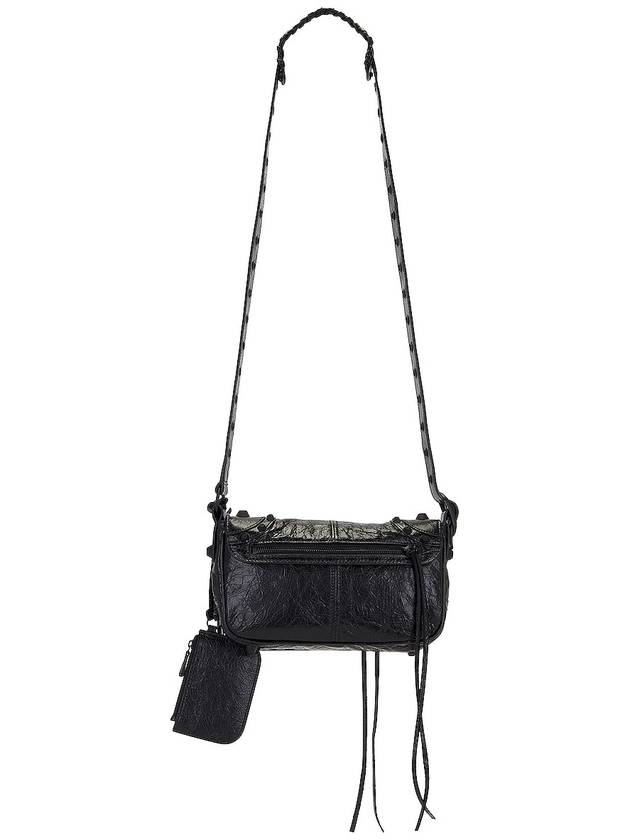 Le Cagole XS Lambskin Flap Cross Bag Black - BALENCIAGA - BALAAN 3