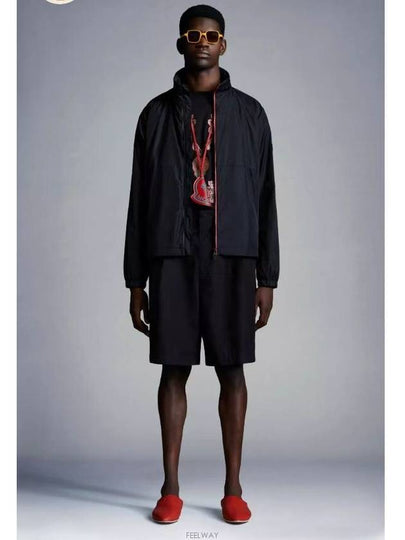 OCTAVO Windbreaker Jacket Black - MONCLER - BALAAN 2