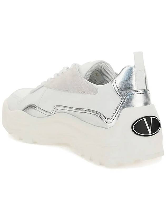 Banshee Logo Gumboy Low Top Sneakers White - VALENTINO - BALAAN 5