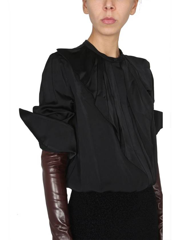 Shirt WITH Ruffle J03DL0020J65022001 B0040193790 - JIL SANDER - BALAAN 5