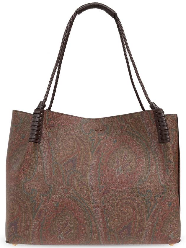 Paisley Libra Tote Bag Brown - ETRO - BALAAN 4