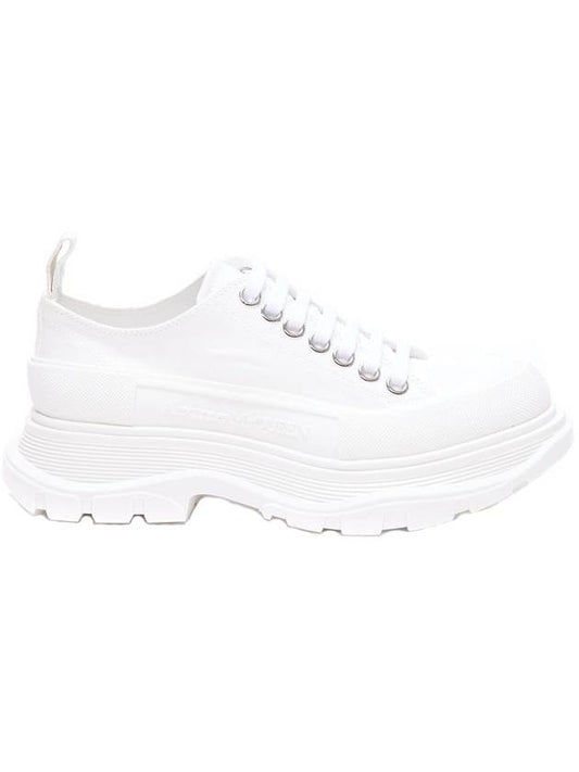 Tread Slick Low Top Sneakers White - ALEXANDER MCQUEEN - BALAAN 1