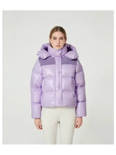 Marietta Violet Women s Down Jacket - DUVETICA - BALAAN 1