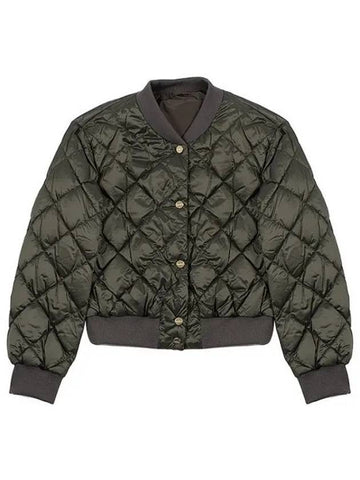 Reversible quilting bomber women s padded jacket BSOFT 9481014 029 1020772 - MAX MARA - BALAAN 1