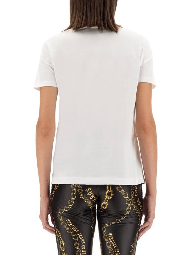 T-SHIRT WITH LOGO - VERSACE - BALAAN 3