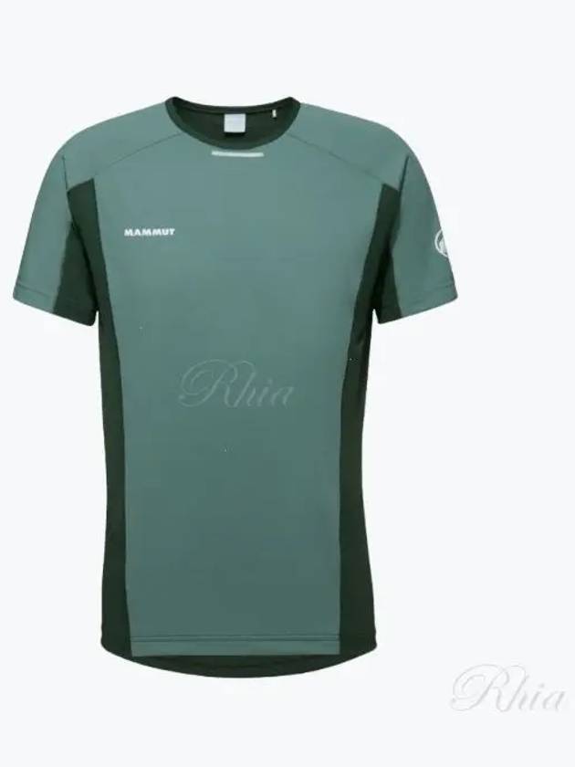 Aenergy FL ​​Short Sleeve T-Shirt Dark Green - MAMMUT - BALAAN 2