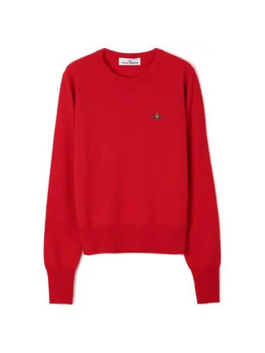 Bea Jumper Knit Top Red - VIVIENNE WESTWOOD - BALAAN 1