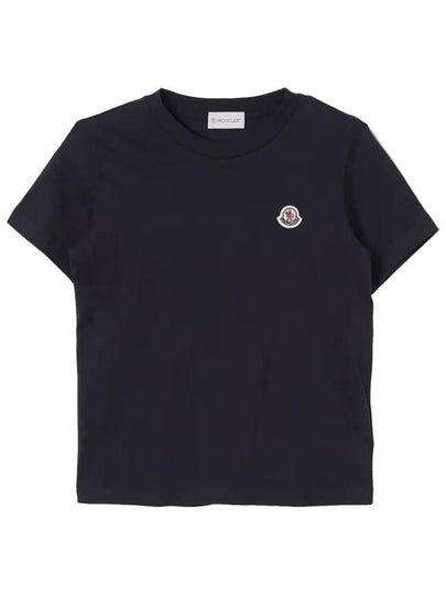 Kids Logo Patch T Shirt 8C000 07 83907 742 - MONCLER - BALAAN 2