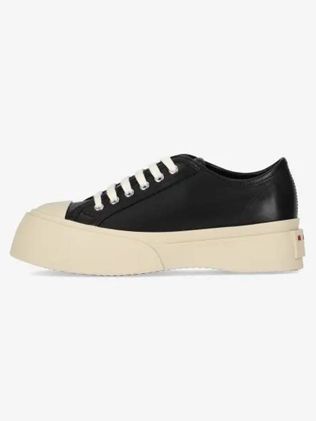 Pablo Lace-Up Low Top Sneakers Black - MARNI - BALAAN 2