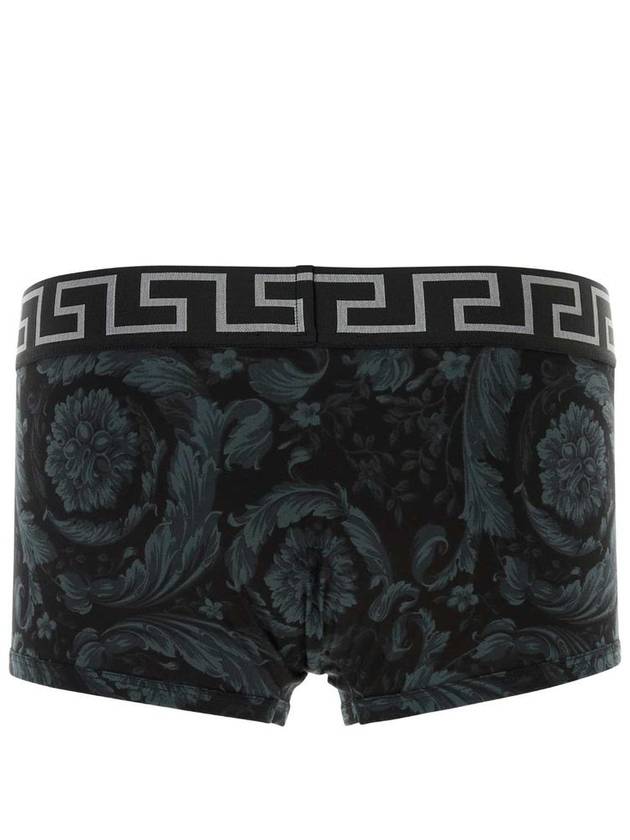 Men's Pattern Print Boxer Briefs Black - VERSACE - BALAAN 3