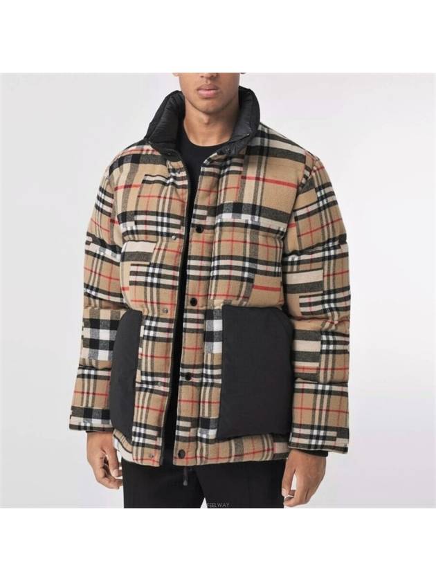 Lux You XL Vintage check wool down padding 8047498 - BURBERRY - BALAAN 6