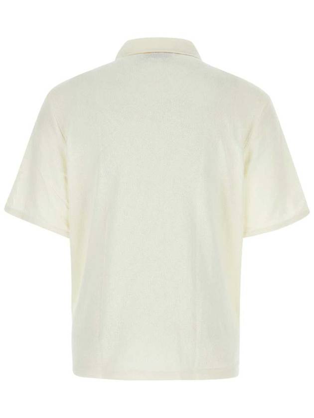 Box Boucle Pocket Short Sleeve Shirt White - OUR LEGACY - BALAAN 3