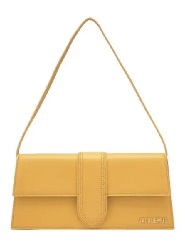 Jacquemus Le Bambino long shoulder bag dark yellow - JACQUEMUS - BALAAN 1