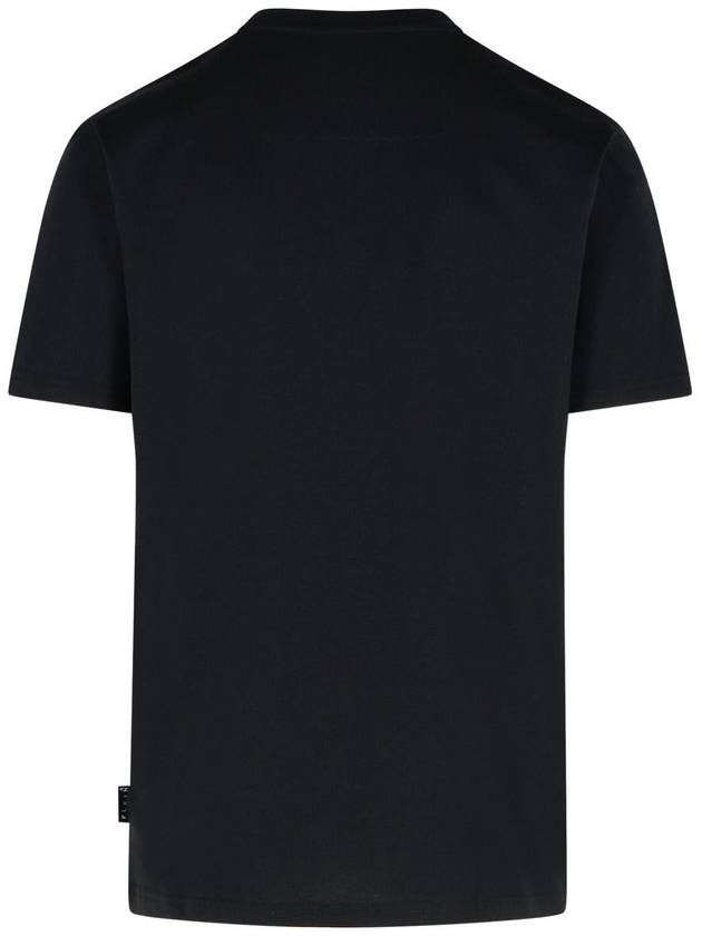 Philipp Plein Black Cotton T-Shirt - PHILIPP PLEIN - BALAAN 3