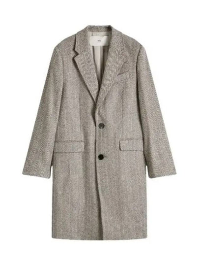 Herringbone Single Coat Grey - AMI - BALAAN 2