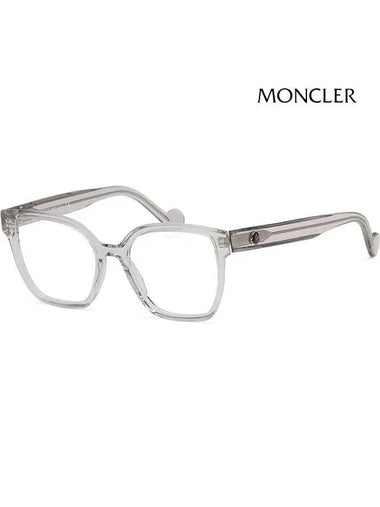 Glasses frame ML5155 020 horn rim transparent gray - MONCLER - BALAAN 1