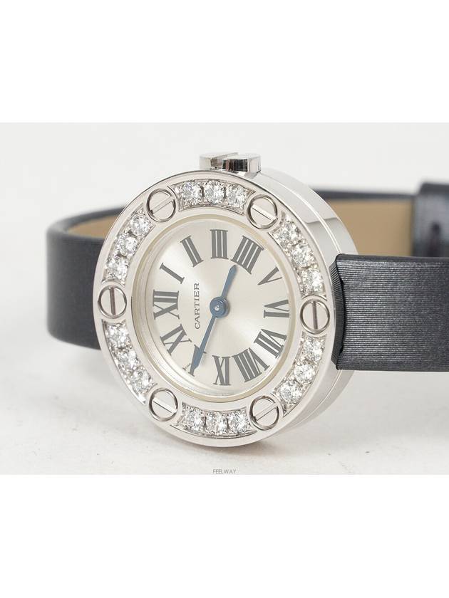 Love Watch Small White Gold Diamond WE800331 74586 - CARTIER - BALAAN 3